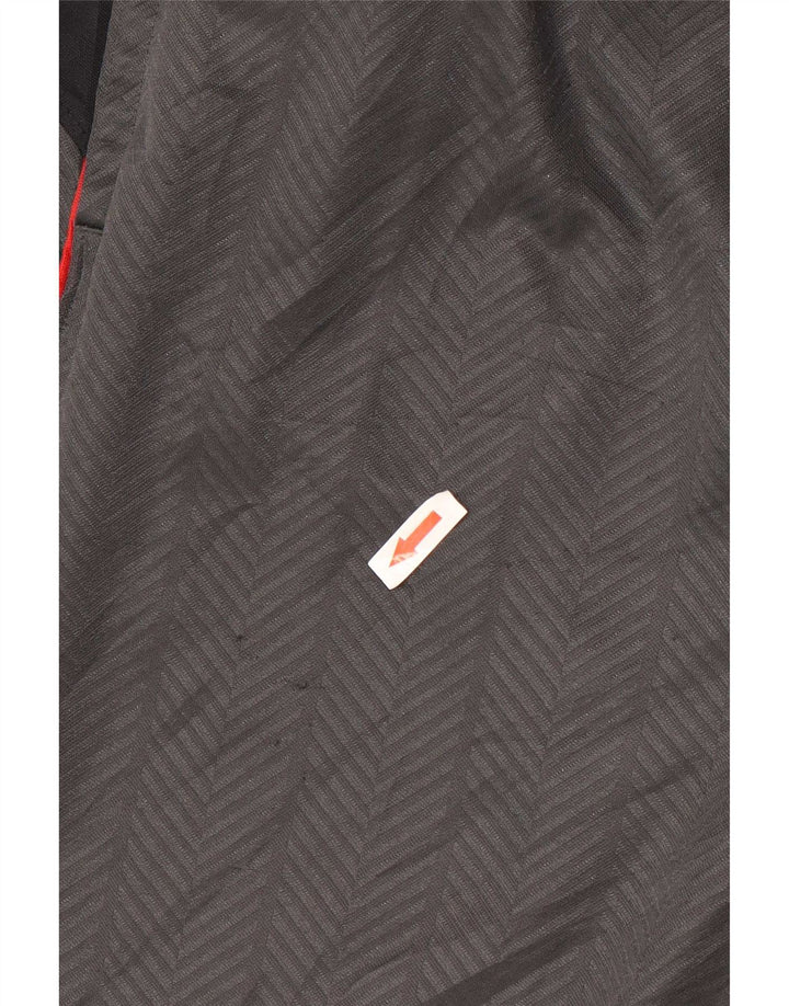 Мужские спортивные шорты Nike 2XL, серые, полиэстер с цветными блоками