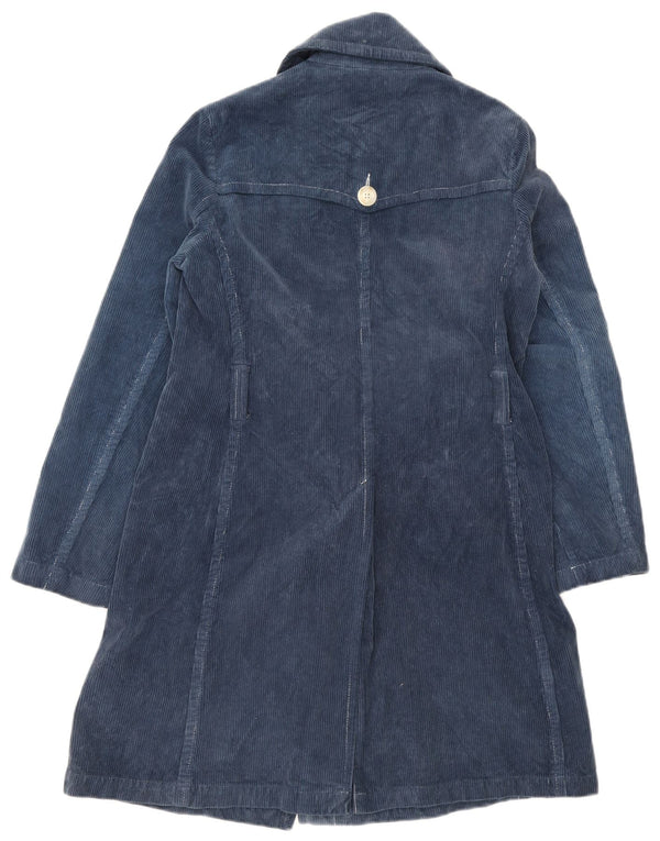 Женское вельветовое пальто Benetton IT 44 Medium Navy Blue Хлопок