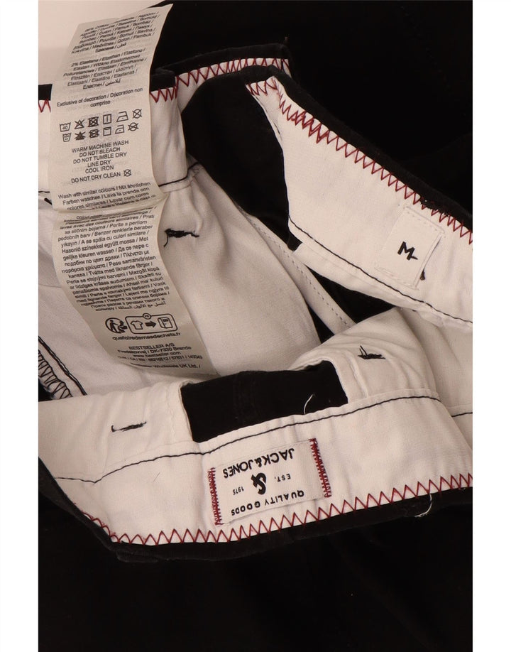Мужские шорты чинос JACK & JONES W32, черные, хлопковые