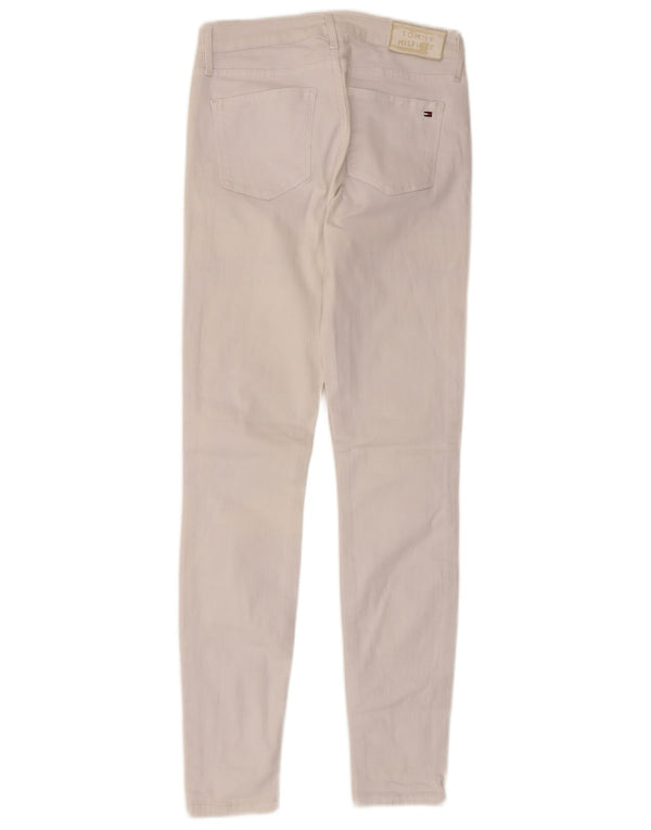 Женские джинсы скинни Tommy Hilfiger Como W28 L32, белый хлопок