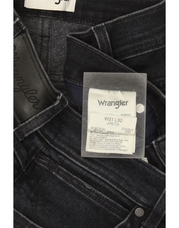 Мужские джинсы WRANGLER Larston Slim W31 L32, темно-синий хлопок