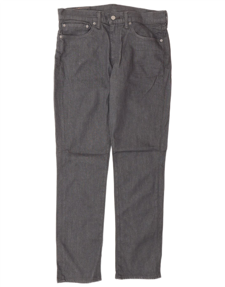 Мужские джинсы Levi's 511 Slim W34 L32 Серые хлопковые