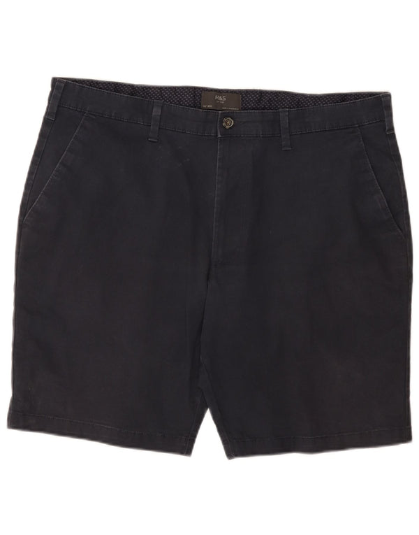 Мужские шорты чинос Marks & Spencer W38 XL темно-синие, хлопок