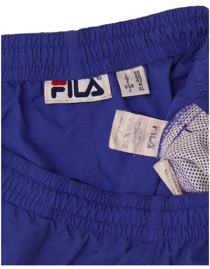 Мужские спортивные шорты FILA IT 50, синие, полиамид