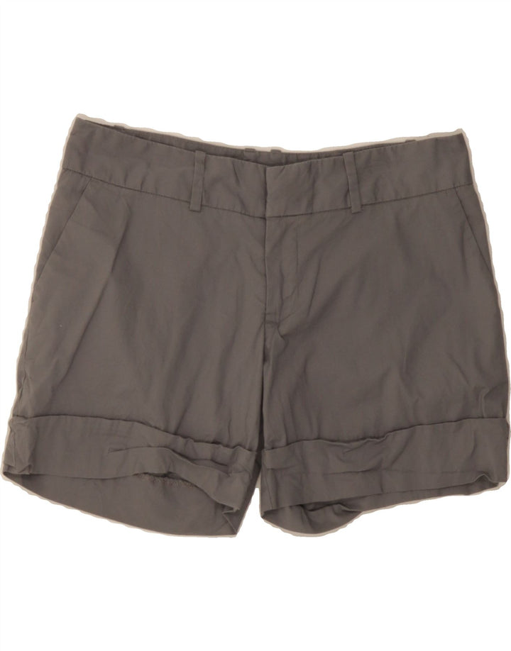 MOSSIMO Womens Stretch Chino Shorts US 4 Small W30  Grey Cotton Vintage Mossimo and Second-Hand Mossimo from Messina Hembry 