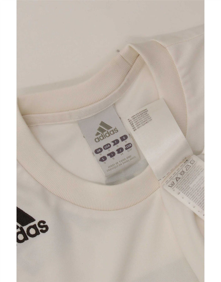 Мужская футболка Adidas с рисунком, маленький белый полиэстер