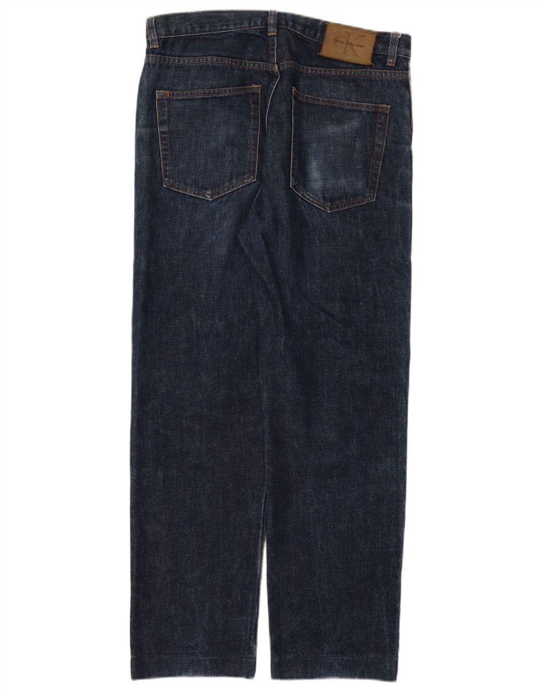Мужские прямые джинсы Calvin Klein W33 L29, синий хлопок