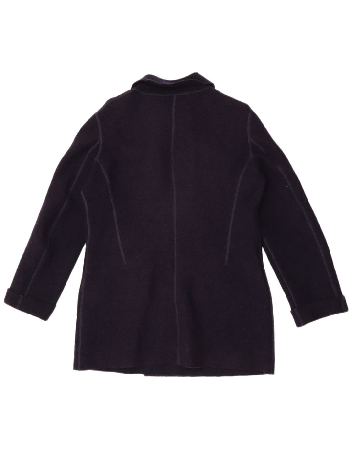 Женское полупальто Aspesi IT 42 Medium Navy Blue Wool