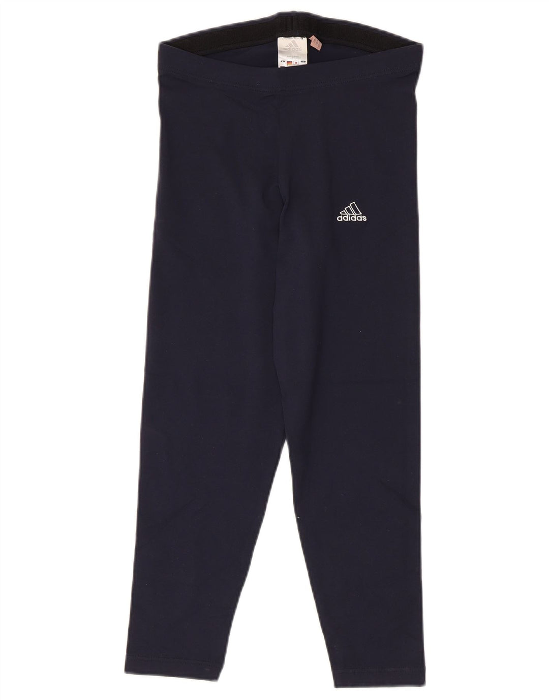 Женские леггинсы Adidas UK 14, большие темно-синие, полиамид