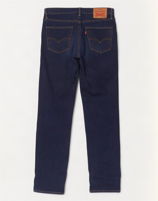 Мужские джинсы Levi's 511 Slim W32 L32 Темно-синие, хлопок