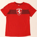PUMA Mens Graphic T-Shirt Top Medium Red Cotton Vintage Puma and Second-Hand Puma from Messina Hembry 