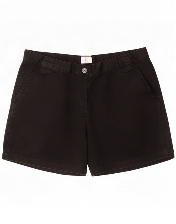 Calvin Klein Jeans Женские шорты чинос США 14 XL W36 Черный хлопок