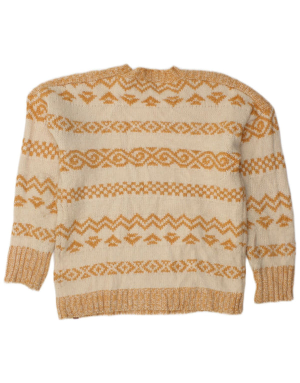 Женский джемпер с круглым вырезом Rip Curl UK 6 XS Off White Fair Isle