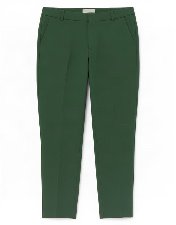 Женские зауженные брюки-чиносы Hobbs UK 14, большие W34 L28, зеленые