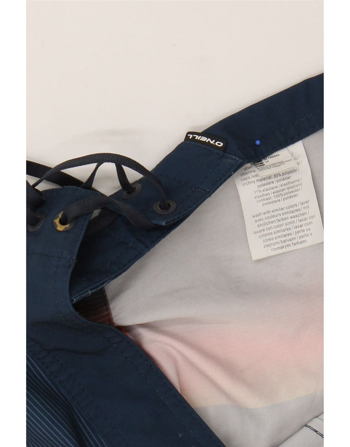 Мужские шорты для плавания O'Neill, средний синий, полиэстер с цветными блоками