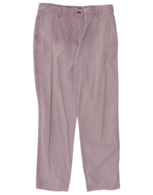 Женские зауженные брюки-чиносы Marks & Spencer UK 14, большие W32 L28, фиолетовые