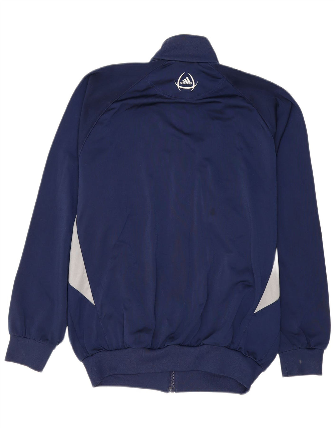 Мужская спортивная куртка ADIDAS UK 40/42, средний темно-синий с цветными блоками