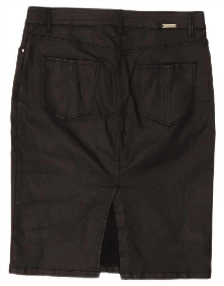 Юбка-карандаш женская Massimo Dutti EU 38 Small W28 Черная