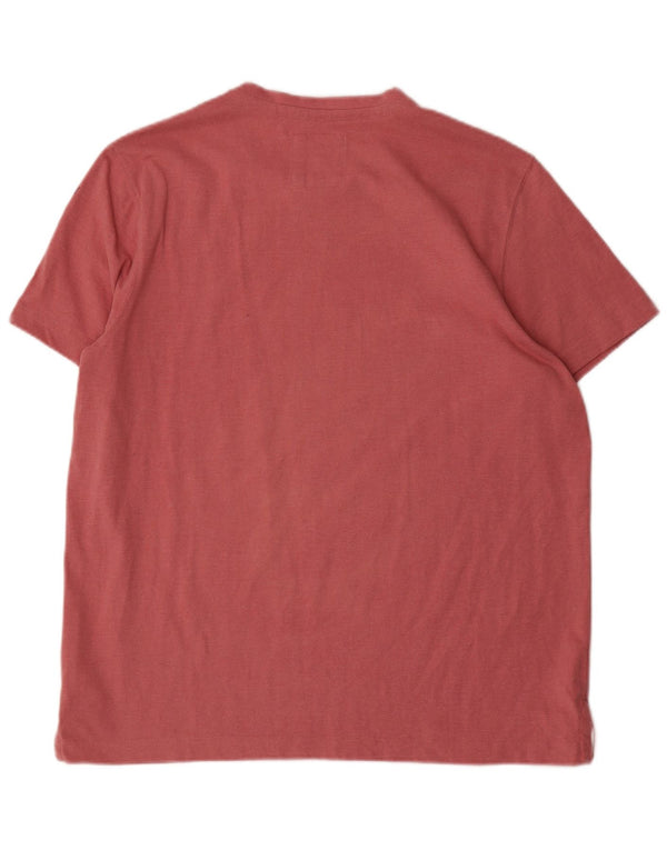 Crew Clothing Мужская футболка Top XL Розовый Хлопок