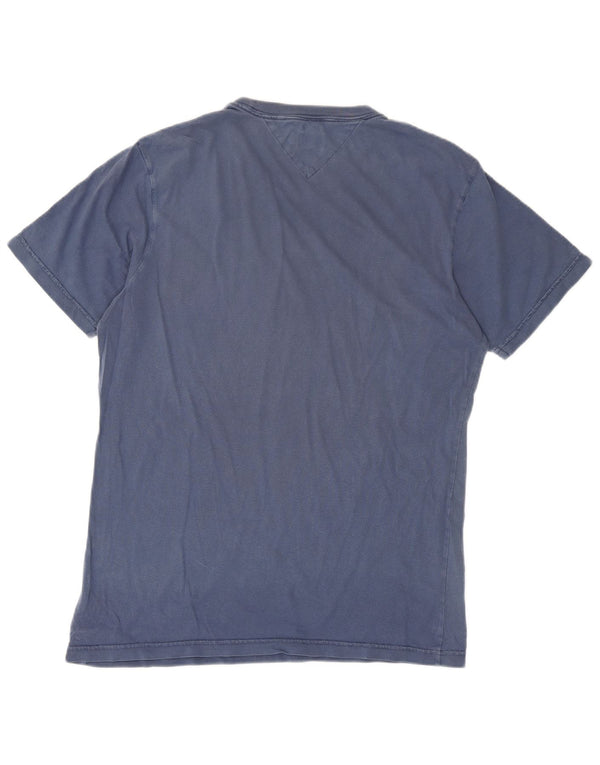 Tommy Hilfiger Мужская футболка с рисунком Top XL Темно-синий хлопок