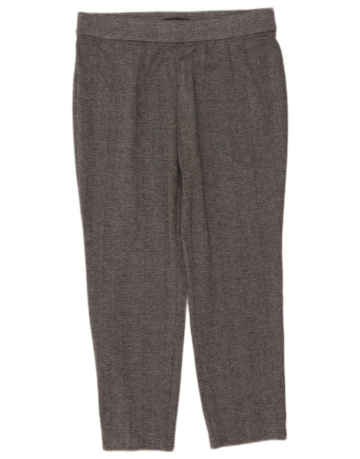 Женские укороченные брюки Marks & Spencer UK 14, большие W32 L25, серые