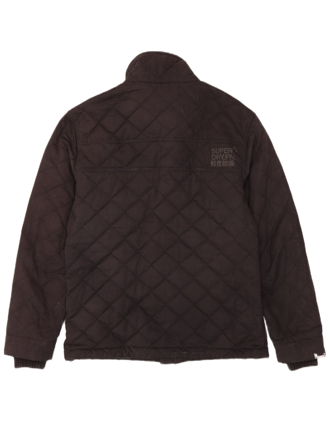 Мужская стеганая куртка Superdry The Windhiker UK 42 XL, черный полиэстер