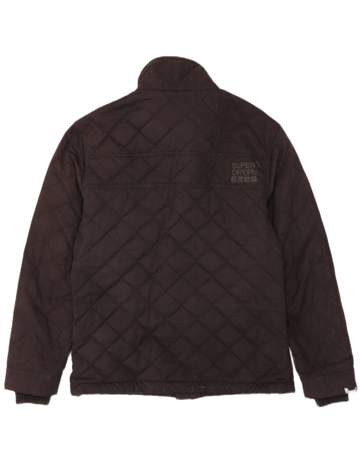 Мужская стеганая куртка Superdry The Windhiker UK 42 XL, черный полиэстер