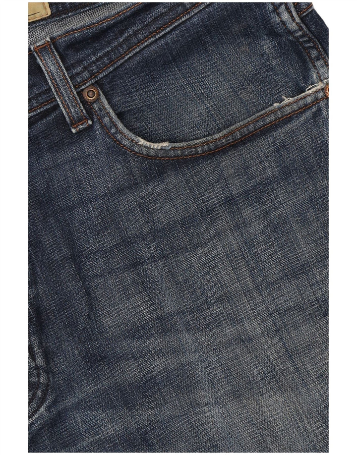 Мужские джинсовые шорты Wrangler W36, большие синие, хлопок