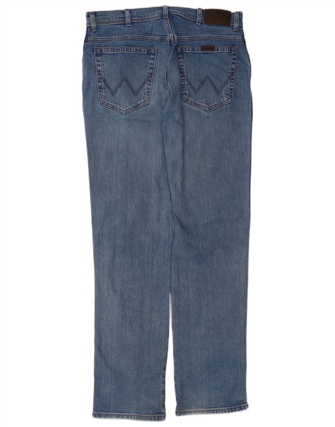 Джинсы мужские прямые WRANGLER W36 L34 синие, хлопок