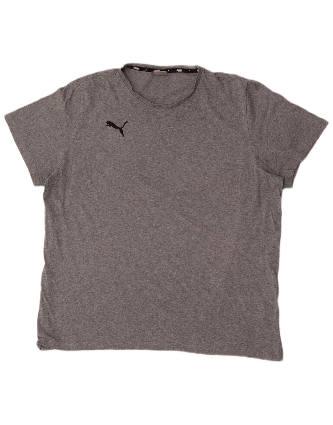 Мужская футболка Puma 2XL серая, хлопок