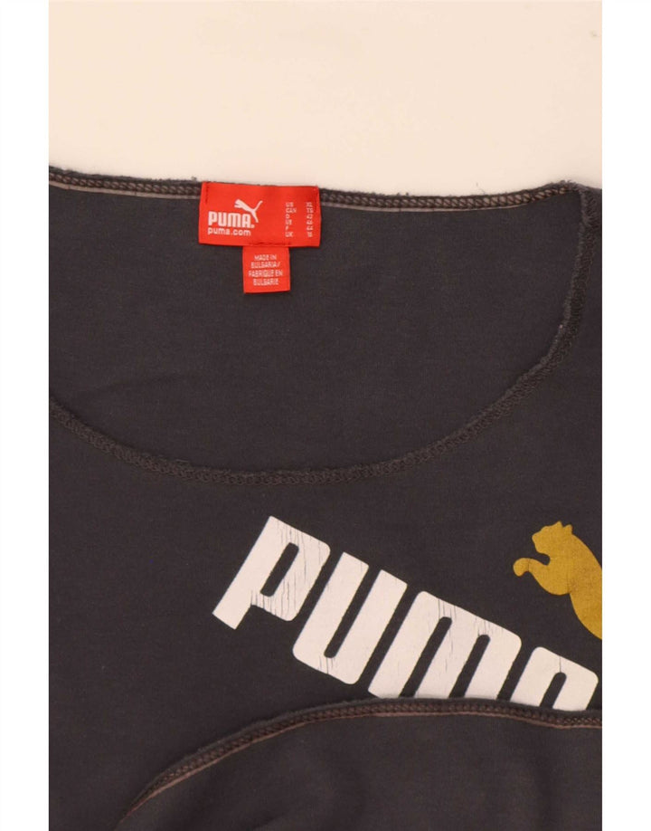 Женский топ с длинным рукавом Puma UK 16, большой серый