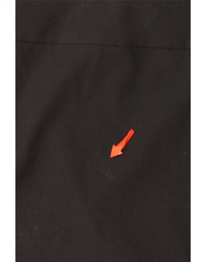 Benetton Женская прямая юбка IT 46 Large W32 Черный полиэстер