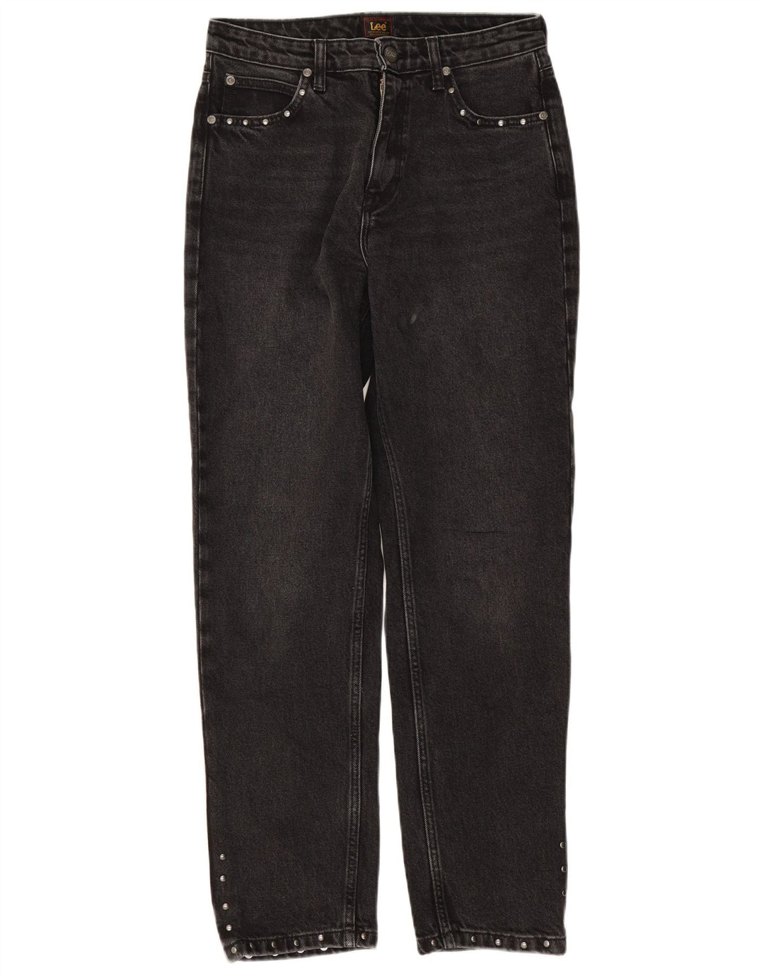Женские прямые джинсы Lee Carol W28 L28, черный хлопок