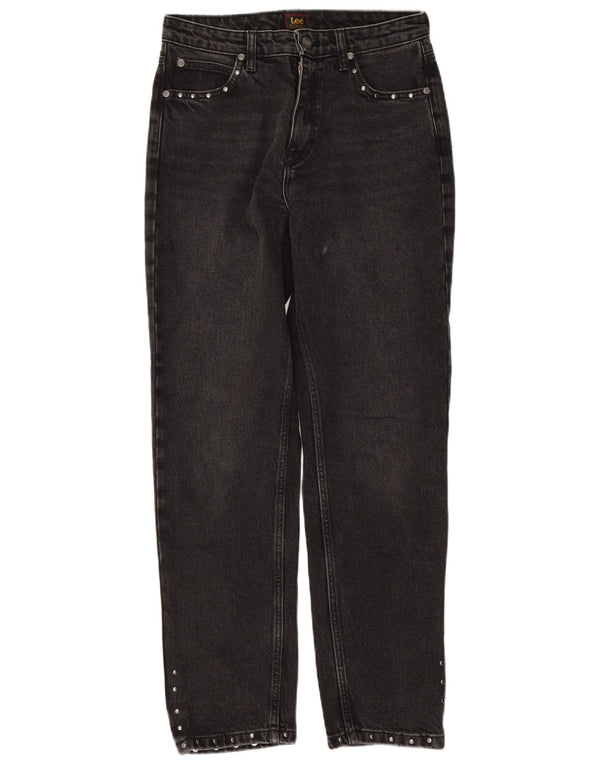 Женские прямые джинсы Lee Carol W28 L28, черный хлопок