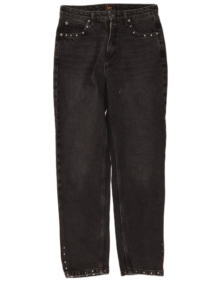 Женские прямые джинсы Lee Carol W28 L28, черный хлопок