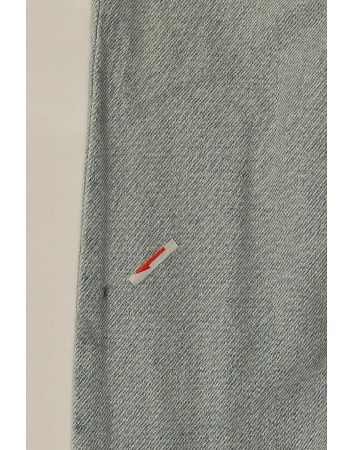 Topshop Женские укороченные джинсы W34 L24 Синие хлопковые