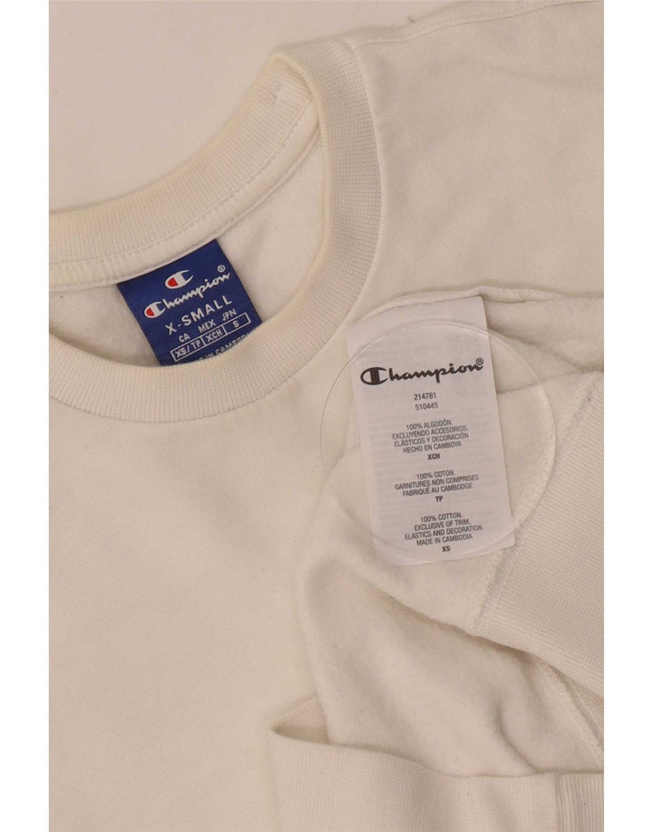 Мужской свитшот Champion XS, белый хлопок