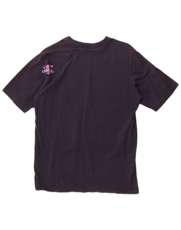 Мужская футболка с рисунком O'Neill, топ среднего размера, темно-синий, хлопок