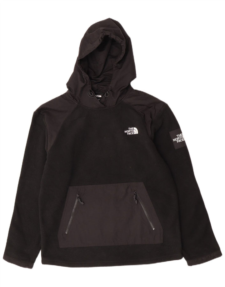 Мужской флисовый джемпер с капюшоном The North Face, средний черный, полиэстер