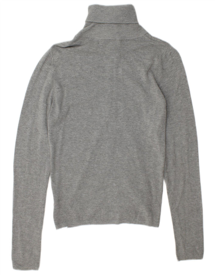 Женский кардиган Zara UK 12, средний серый вискоза