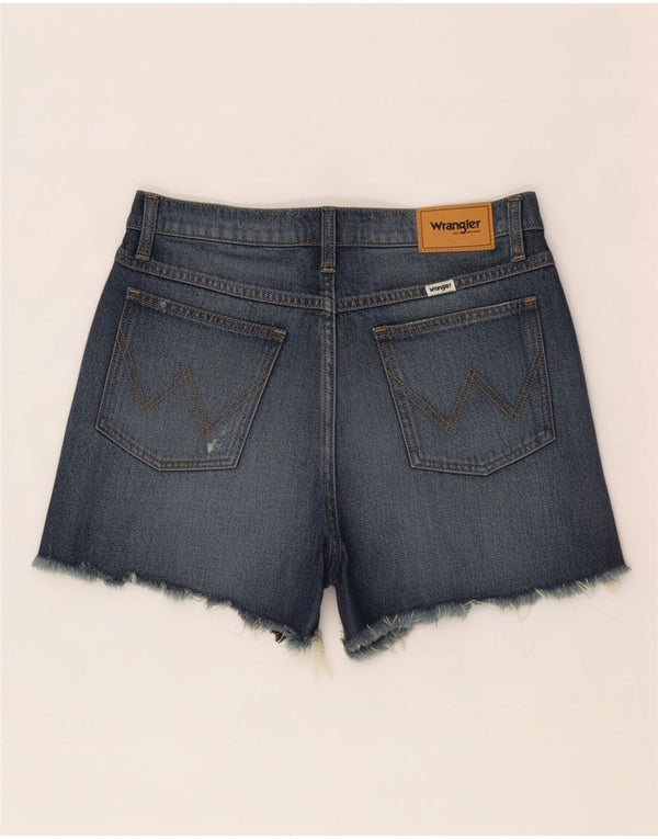 Джинсовые шорты Wrangler женские средние W28 синие