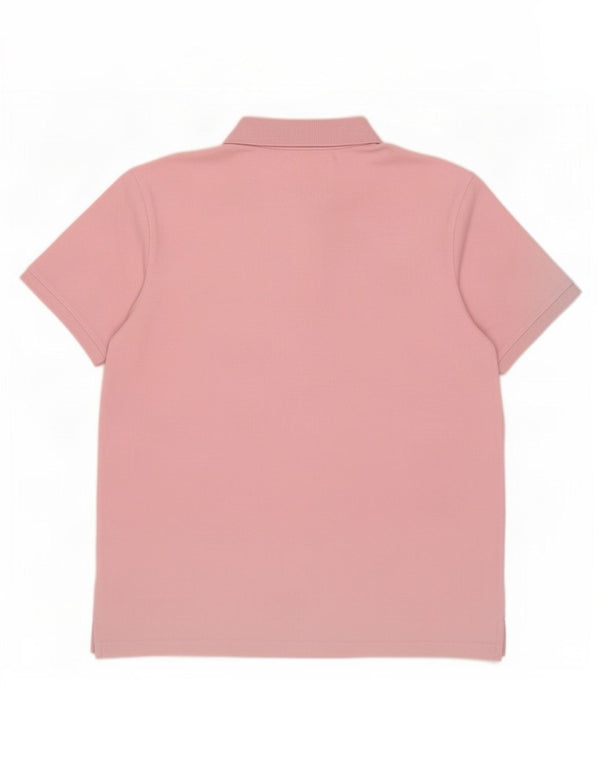 Crew Clothing Мужская рубашка поло XL, розовый хлопок