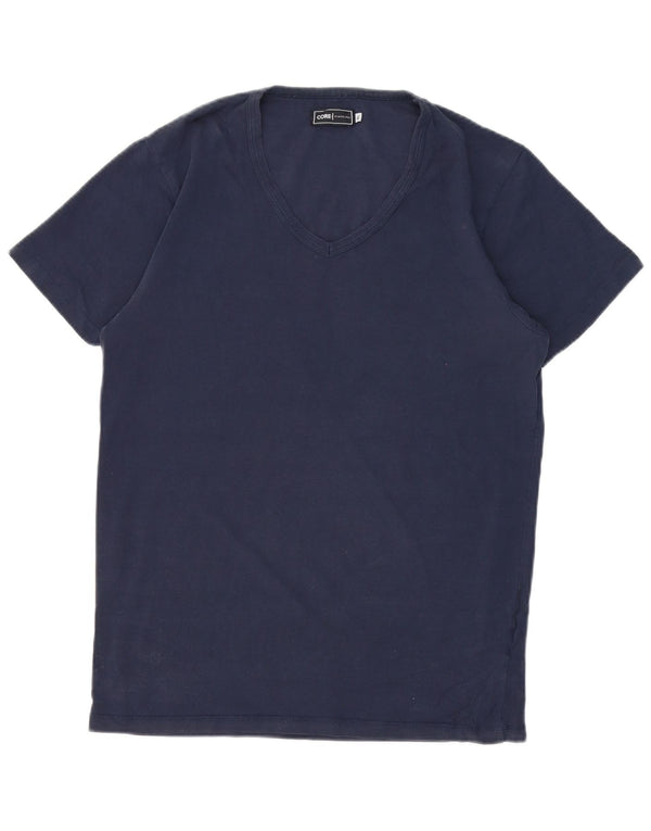 Мужская футболка Jack & Jones Top XL, темно-синий, хлопок