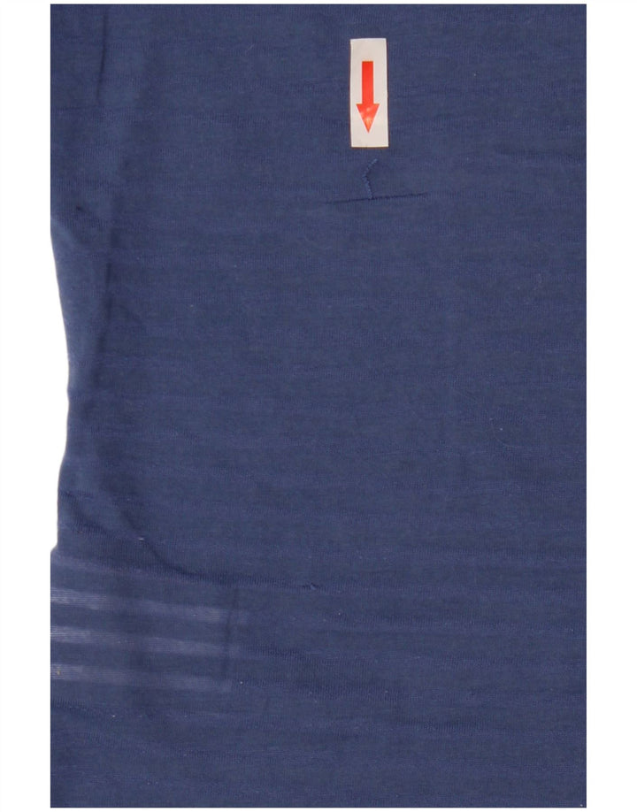 Женская футболка с рисунком Superdry Top UK 10, маленький синий полиэстер