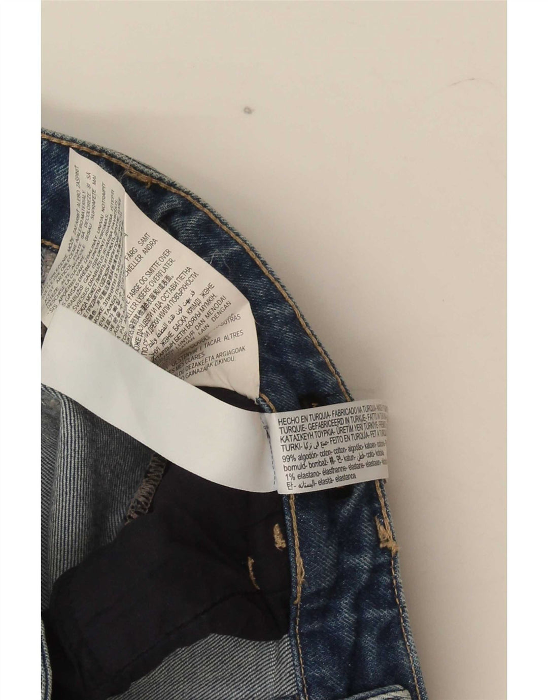 Женские узкие джинсы Massimo Dutti EU 38, маленькие W28 L26, синие, хлопок