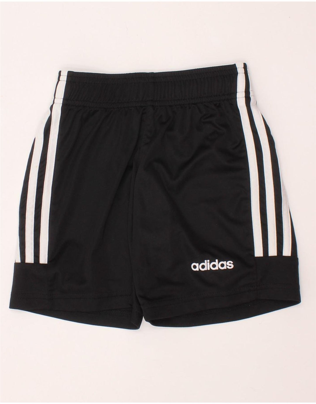 Спортивные шорты ADIDAS Climalite для мальчиков 7-8 лет, черный полиэстер