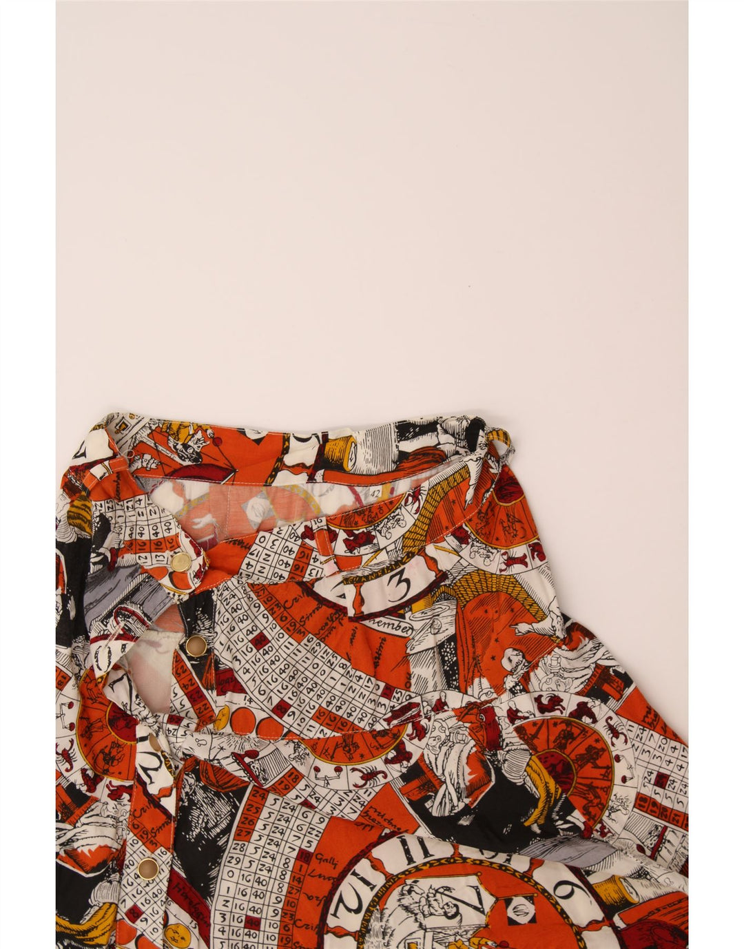 VINTAGE Womens A-Line Skirt IT 42 Medium W27  Multicoloured Vintage Vintage and Second-Hand Vintage from Messina Hembry 