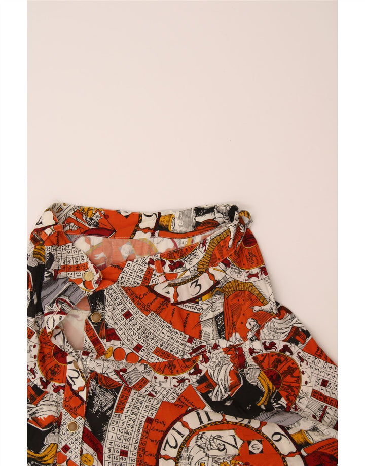 VINTAGE Womens A-Line Skirt IT 42 Medium W27  Multicoloured Vintage Vintage and Second-Hand Vintage from Messina Hembry 