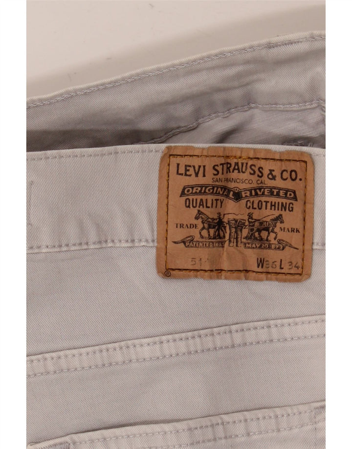 Мужские джинсы Levi's 511 Slim W36 L24 Серые