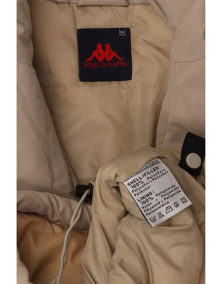 Мужская стеганая куртка Kappa UK 42 XL бежевый полиэстер